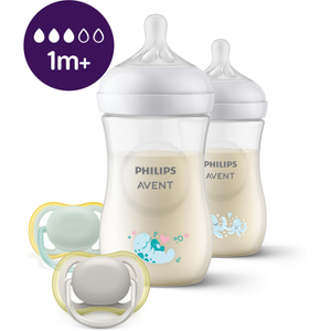 Philips Avent Conjunto Natural Response biberões decorados 4 un