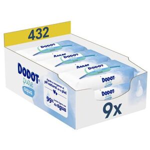 Dodot Pack Toalhitas Bebé Aqua Pure 0% Plástico