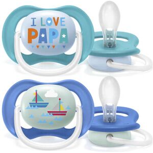 Philips Avent Chuchas Ultrair Happy Menino 6-18m 2 un