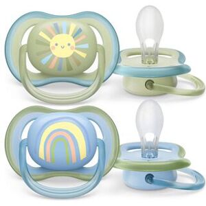 Philips Avent Chucha Ultra Air Soother 0-6M Boy 2 un