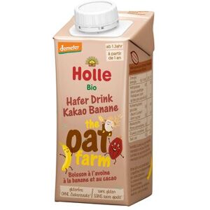 Holle Bebida de Bebé Bio Aveia Puré Banana e Cacau 200 ml