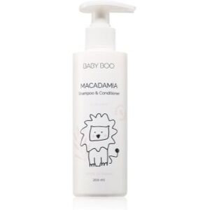 Baby Boo MACADAMIA Shampoo and Conditioner champô e condicionador para bebés 0+ 200 ml. MACADAMIA Shampoo and Conditioner