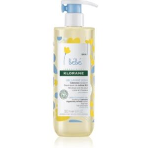Klorane Bébé Calendula gel de limpeza suave para bebés 0+ com doseador 500 ml. Bébé Calendula