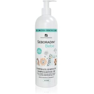 Seboradin Bebe gel de duche e champô 2 em 1 para bebés 0+ 500 ml. Bebe