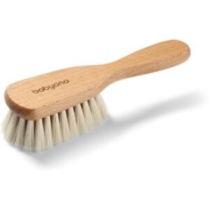 BabyOno Take Care Brush with Natural Bristles escova de cabelo para bebés 0+ 1 un.. Take Care Brush with Natural Bristles
