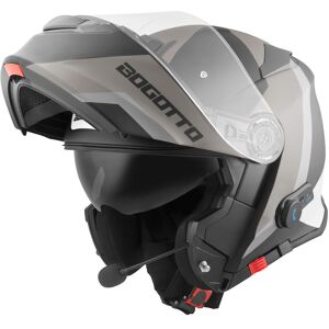 Bogotto V271 BT Zabu Capacete Bluetooth Preto Cinzento XS