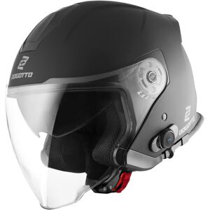 Bogotto V586 BT Capacete Bluetooth Jet Preto XS