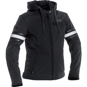 Richa Toulon 2 Softshell jaqueta têxtil impermeável da motocicleta Preto 3XL