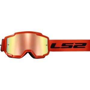 LS2 Charger Óculos de Motocross Laranja