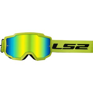 LS2 Charger Óculos de Motocross Amarelo