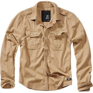 Brandit Vintage Longsleeve Camisa Bege M