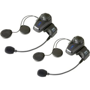 Sena SMH10 Fone de ouvido Bluetooth Pacote Duplo Preto único tamanho