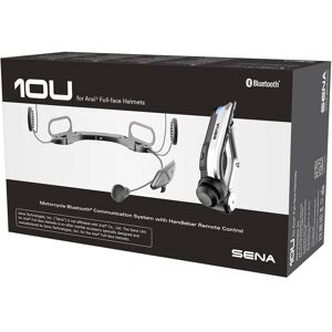 Sena 10U - Arai Pacote único de sistema de comunicação Bluetooth Preto único tamanho