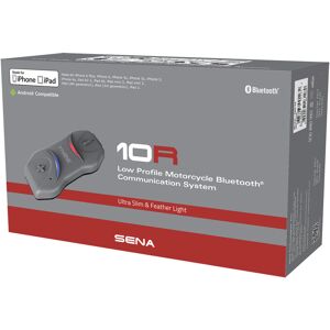 Sena 10R Sistema de Comunicação Bluetooth Single Pack Preto único tamanho