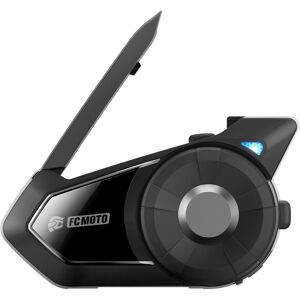 FC-Moto Sena 30K HD Edition Pacote duplo do sistema de comunicação Bluetooth Preto único tamanho