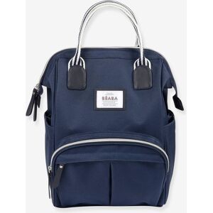 Mochila muda-fraldas Wellington, da BEABA azul escuro liso