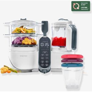 Conjunto robot de cozinha BABYMOOV Nutribaby+/3 Babybols branco