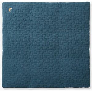 VERTBAUDET Tapete para o chão/Fundo de parque, em gaze de algodão bio*, FANCY azul-noite