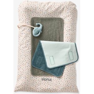 VERTBAUDET Colchão de mudas + 2 tapetes de mudas, personalizáveis, MINISAURUS multicolor