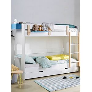 VERTBAUDET Gaveta com rodas para cama de criança, Come branco