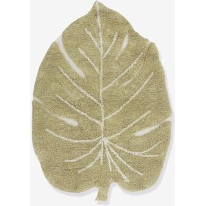 Tapete lavável em algodão, Mini Monstera - LORENA CANALS verde