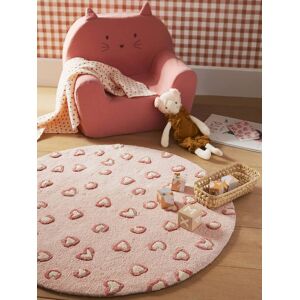 VERTBAUDET Tapete com estampado leopardo, LOVELY LÉO rosa