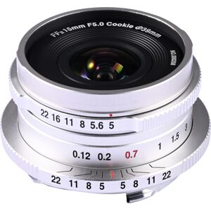 LAOWA 15 mm f/5 Cookie FF Sony FE Auto Aperture Prata