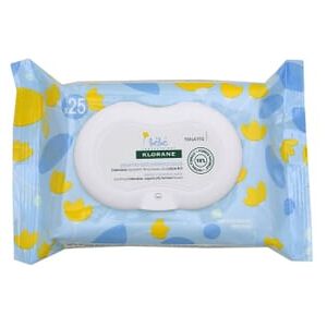 Klorane BEBÉ TOALHITAS DE LIMPEZA SUAVES BIO 25 Unids