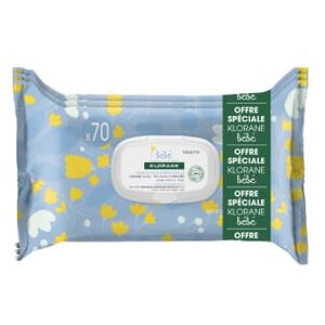 Klorane Bebé Toalhitas De Limpeza Suaves 3 Unds 70 Unds