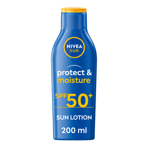 NIVEA SUN Solkräm Protect & Moisture Sun Lotion SPF50+ 200 ml
