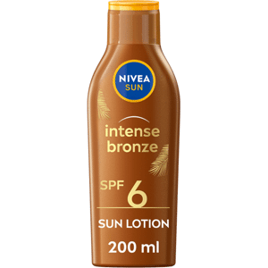 NIVEA SUN Solkräm Intense Bronze Sun Lotion SPF6 200 ml