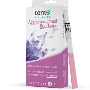 Tento Be Sure Ägglossningstest sticka 14-pack