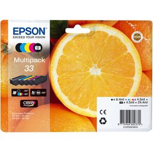 Epson Ink C13T33374011 33 Multipack Oranges