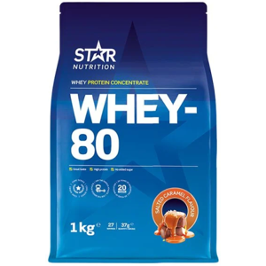 STAR NUTRITION Whey-80 Salted Caramel 1 kg