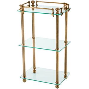 Eichholtz Devon hylla vintage brass