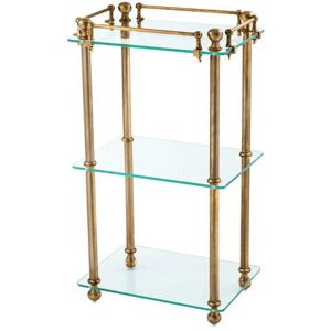 Eichholtz Devon hylla vintage brass