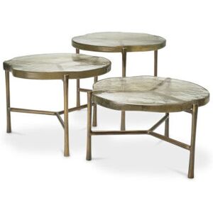 Eichholtz Baldovini soffbord glas 3-set