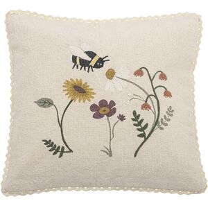 Bloomingville Kudde - 40x40 Cm - Tibbe Kudde - Natur - Bloomingville - One Size - Kudde One Size