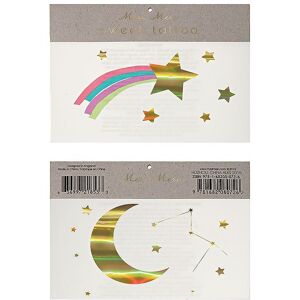 Meri Meri Tatueringar - Large - Rainbow Shooting Star - Meri Meri - One Size - Tatueringar One Size