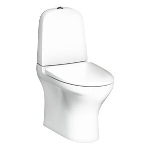 Gustavsberg Toalett Estetic, s/p-lås, matt vit, Lim-montage