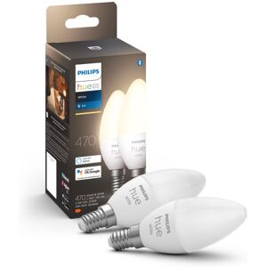 Philips Hue: White E14 Kron 2-pack
