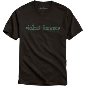 Violent Femmes: Unisex T-Shirt/Green Vintage Logo (Black) (Large)