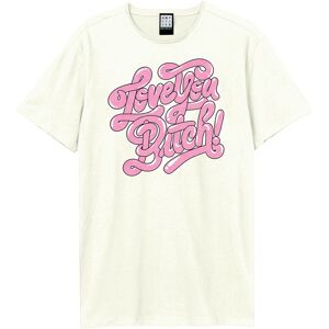 Lizzo: Love You Bitch Amplified Vintage White Xx Large t Shirt