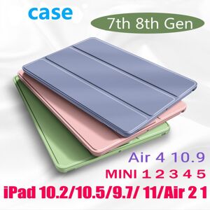 3C Accessories 2 För iPad Air 2 Air 4 Fodral för iPad 6th 7th 8th Generation Fodral för iPad Pro 11 2020 2 3 4 10.2 Air 3 10.5 9.7 Mini 1 2 3 4 5 Fodral