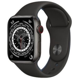 Apple Watch Series 6 Titan 44 mm (2020) GPS + Cellular svart Sportband svart