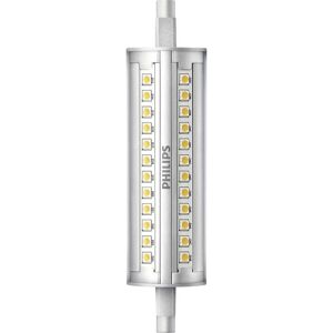 Philips LED 78037100 LED-lamp EEK E (A - G) Stavform 14 W = 100 W Varmvit (Ø x L) 2.9 cm x 11.8 cm dimbar 1 st