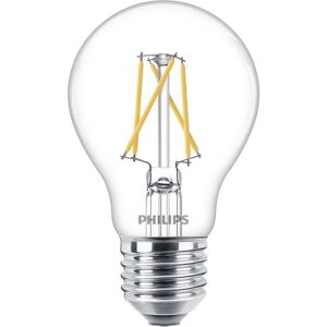 Philips LED 77213001 LED-lamp EEK F (A - G) E27 Päronform 7.5 W, 3 W, 1.6 W = 60 W, 30 W, 16 W Varmvit (Ø x L) 6 cm x 10.4 cm dimbar 1 st