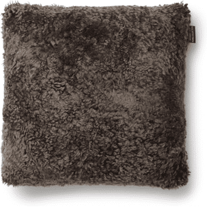 Skinnwille Curly Kuddfodral, 45x45 / Brown