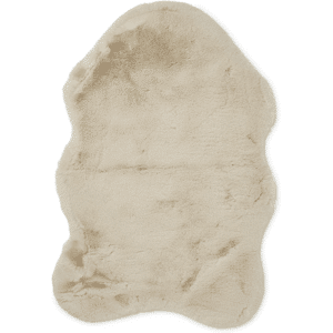 Skinnwille Fluffy Fäll, 60x90 / Beige