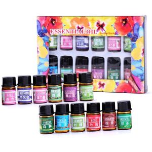 Dimollaure 12 st/set 3 ml vattenlöslig eterisk olja presentset Stark doftspridare Aromaterapi eterisk olja 12pcs set